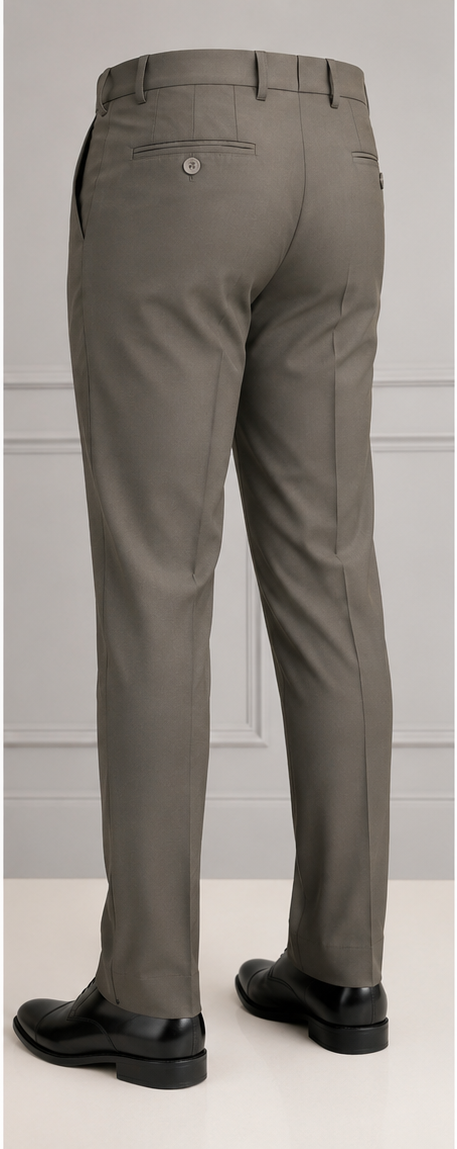 Men's Olive Formal Trouser
