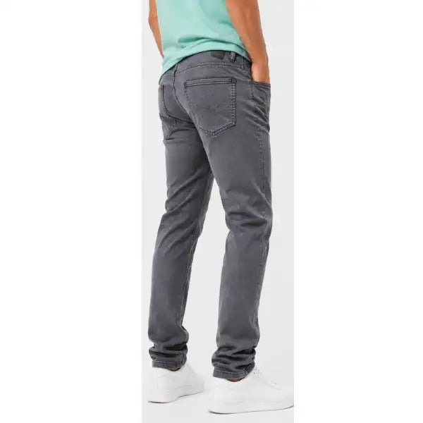 Men's Slate Grey Slim Fit Stretch Denim Jeans