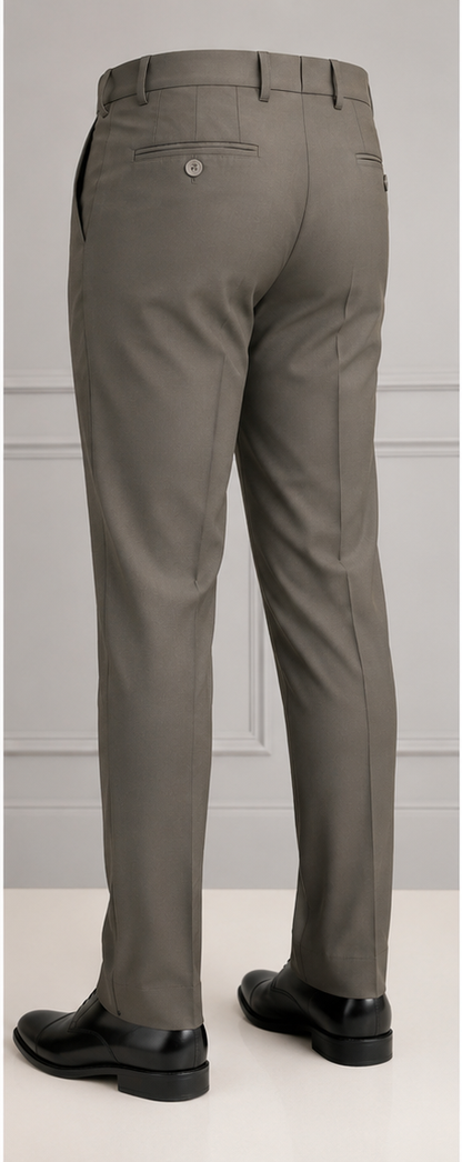 Men's Olive Formal Trouser