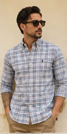 New Oxford Polo Checks Exclusive Colour Shirt