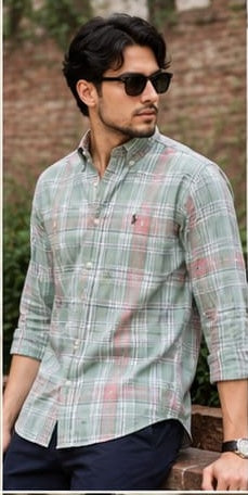 New Oxford Polo Checks Exclusive Colour Shirt